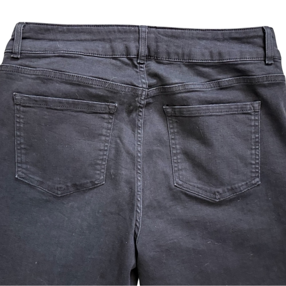 NWT J.Jill Basalt Black High-Rise Full Leg Jeans | Size 12 - Picture 6 of 8